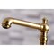 Kingston Brass KS7277PXBS English Country 8" Bridge Kitchen Faucet W/ Sprayer, Brass KS7277PXBS - alternate 4